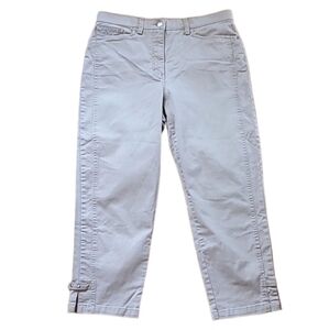 SZ10 Embellished Embroidered with gems Capris Haggar